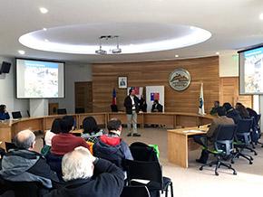 En Aysén Director General de Obras Públicas presentó Plan de Cambio Climático y visitó importantes proyectos