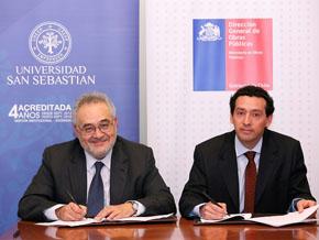 MOP y Universidad San Sebastián firman convenio para potenciar desarrollo tecnológico en seguimiento de proyectos