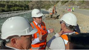 MOP impulsa la reconstrucción de la infraestructura dañada por temporales en el Maule