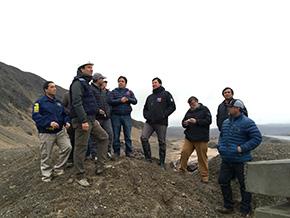 Director General de Obras Públicas y autoridades regionales evalúan en terreno obras de mitigación ante nuevo frente de mal tiempo en Atacama