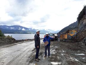 Director General de Obras Públicas realizó visita inspectiva a importantes proyectos de la Región de Aysén