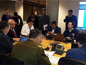 Director General representa al MOP en Comité Nacional de Operaciones de Emergencia (COE)