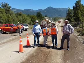 Dirección General de Obras Públicas capacitó e inició trabajos de mejoramiento de acceso al Salto Truful-Truful inserto en el programa de la Red de Caminos Sustentables