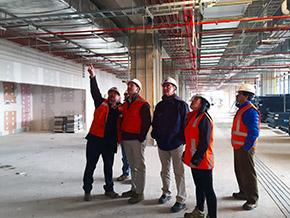 Hospital Félix Bulnes presenta un 65% de avance en su etapa final