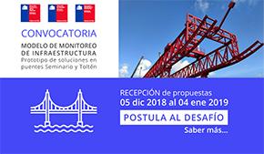 DGOP abre convocatoria para Modelo de Monitoreo de Infraestructura
