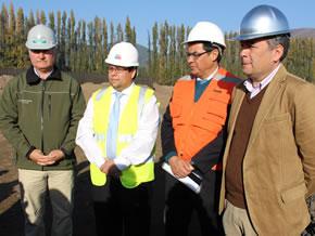 Comenzaron pruebas para utilizar escoria de Chagres en terraplenes de la Ruta 60 CH en Provincia de San Felipe
