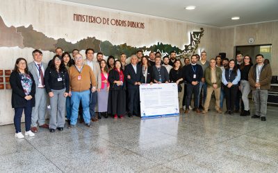 Autoridades del MOP firman la nueva Política de Seguridad y Salud en el Trabajo ministerial