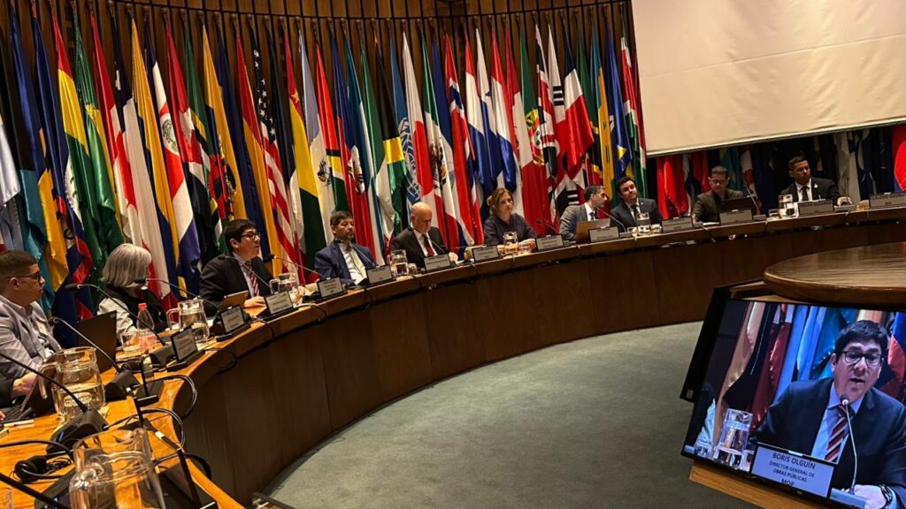 Director general de Obras Públicas inauguró el lanzamiento del Grupo de trabajo sobre infraestructura resiliente en las Américas y el Caribe