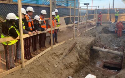 Avanzan obras de mejoramiento en el Colector Melgarejo de Valparaíso