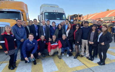 Autoridades de Obras Públicas visitaron la Maestranza de Vialidad y se reunieron con los trabajadores