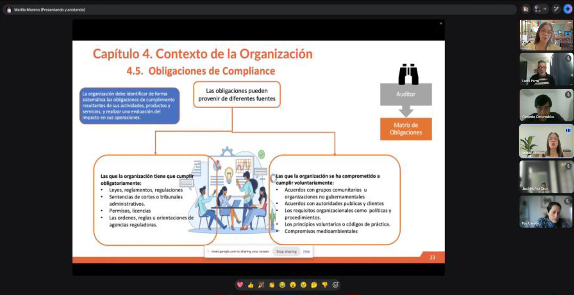 DGOP fortalece su cultura de cumplimiento con formación de auditores internos en norma ISO 37301